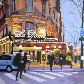 Paris Art Web - Painting - Angie Brooksby - Paris - Le Dome