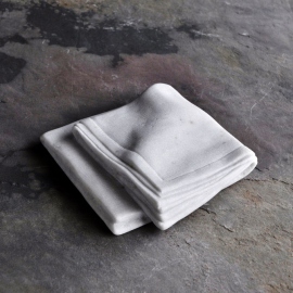 Paris Art Web - Sculpture - Hirotoshi Ito - Marble Handkerchief II
