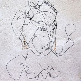 Paris Art Web - Sculpture - Laure Simoneau - Wire and Shadow Sculpture - Vapeur Chaude (2)