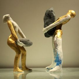 Paris Art Web - Sculpture - Kazuhiko Tanaka - Stone Clay Sculpture 898