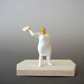 Paris Art Web - Sculpture - Kazuhiko Tanaka - Stone Clay Sculpture 999