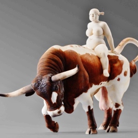 Paris Art Web - Sculpture - Matthias Verginer - Europa Riding the Bull