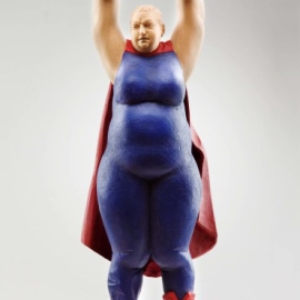 Paris Art Web - Sculpture - Matthias Verginer - Hanging Super Girl