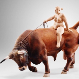 Paris Art Web - Sculpture - Matthias Verginer - The Cowgirl
