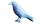 Paris Art Web - Sculpture - Saone De Stalh - Bird Series - Hollo the Blue Raven