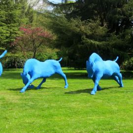 Paris Art Web - Sculpture - Saone De Stalh - Monumental & Outdoor - Horse Series - Cavalcade 1