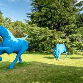 Paris Art Web - Sculpture - Saone De Stalh - Monumental & Outdoor - Horse Series - Cavalcade 13