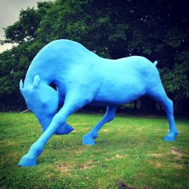 Paris Art Web - Sculpture - Saone De Stalh - Monumental & Outdoor - Horse Series - Cavalcade 14