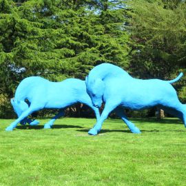 Paris Art Web - Sculpture - Saone De Stalh - Monumental & Outdoor - Horse Series - Cavalcade 21
