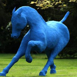 Paris Art Web - Sculpture - Saone De Stalh - Monumental & Outdoor - Horse Series - Cavalcade 20