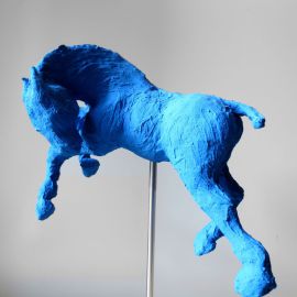 1 - Paris Art Web - Sculpture - Saone De Stalh - Small Horse Series - Arkhin 2