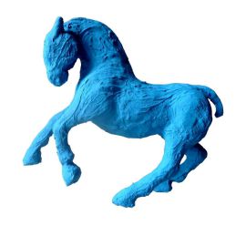 1 - Paris Art Web - Sculpture - Saone De Stalh - Small Horse Series - Nilsia